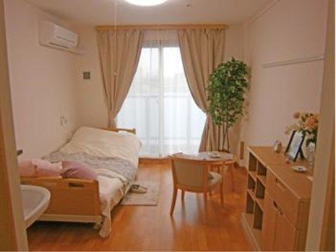 「ベストライフ堺西」の居室。シンプルな間取りになっているので、使いやすくなっている。