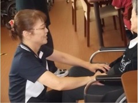 日常のイメージ。経験の豊富なスタッフが毎日皆様の周りにいますので不安のない日々をお送りいただけます。