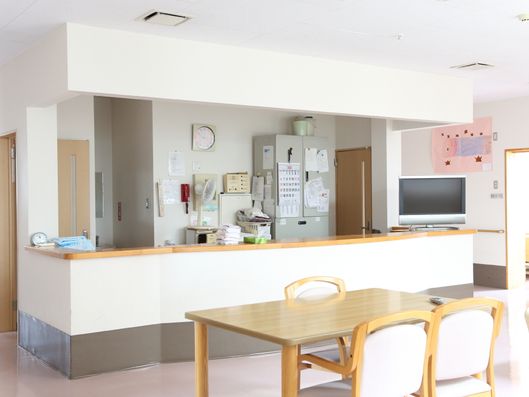 受付カウンター