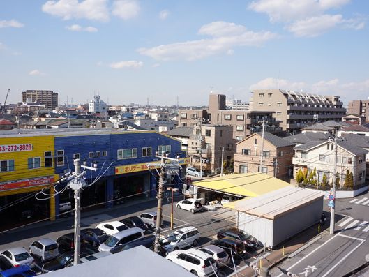上の方からの景色