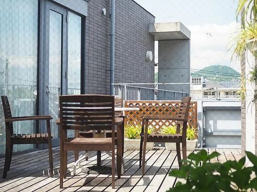 3F ウッドデッキ