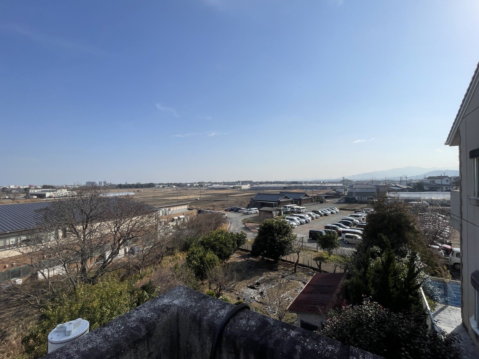 広がる田園風景