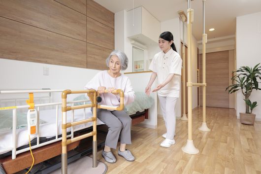 福祉用具を設置した居室(イメージ)