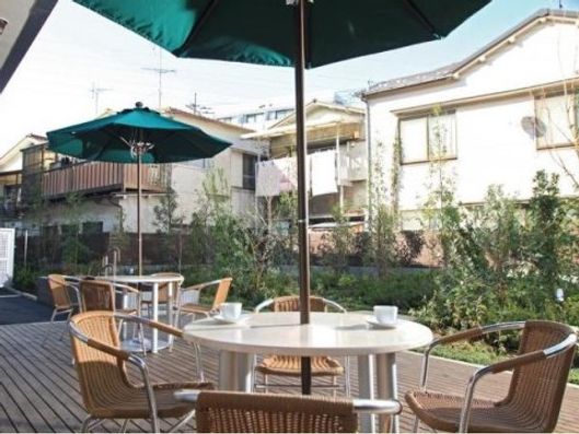 1F ウッドデッキテラス