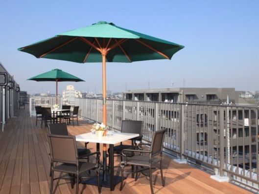 5F ウッドデッキ