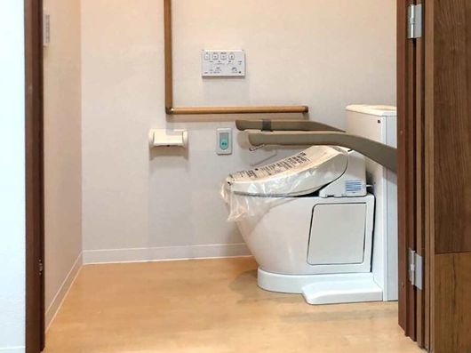 移動できる水洗トイレ