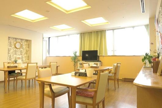 3F リビングルーム兼食堂兼機能訓練室