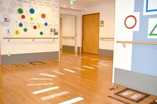 3F 廊下リハビリスペース