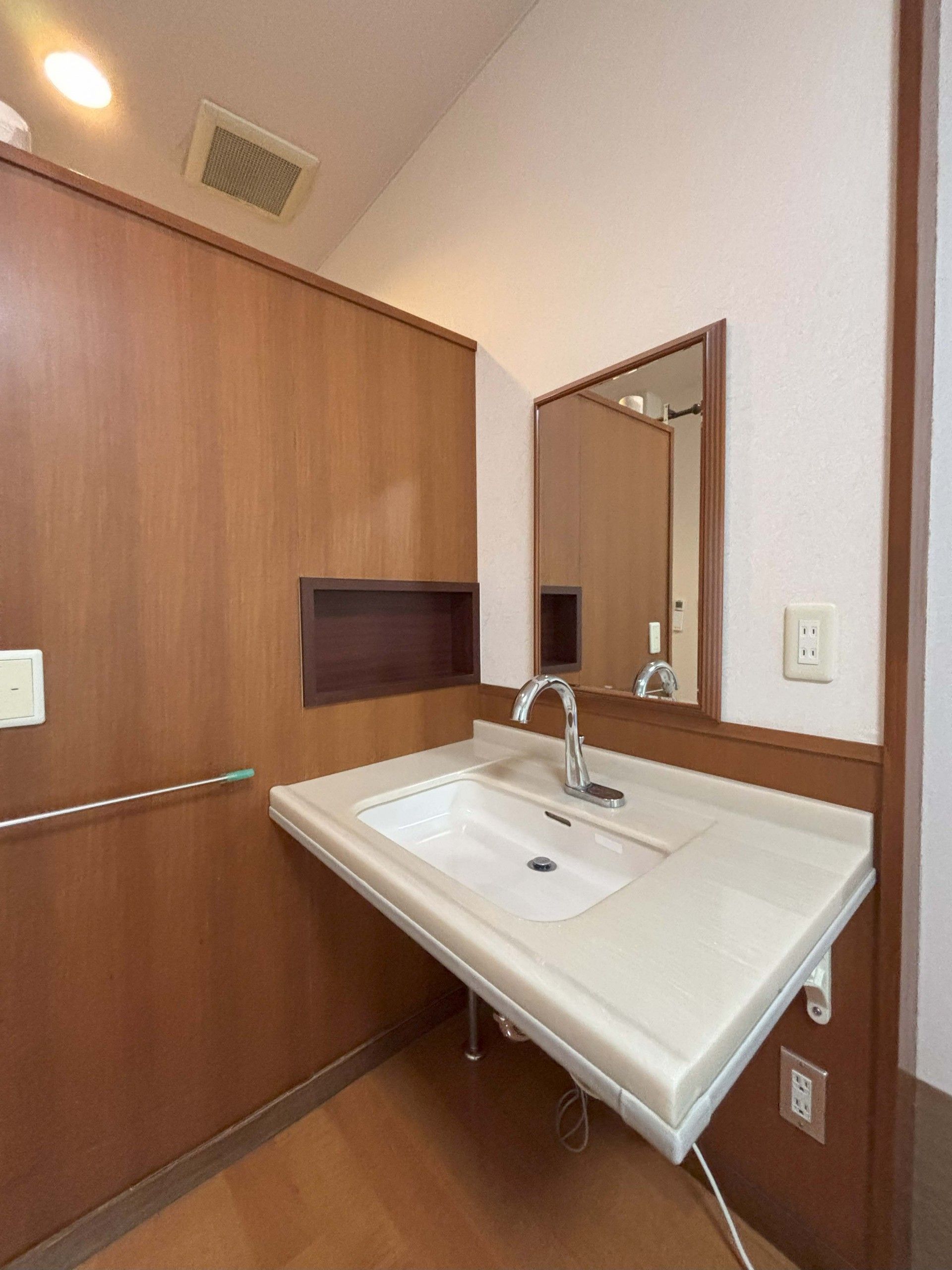 使いやすい洗面台