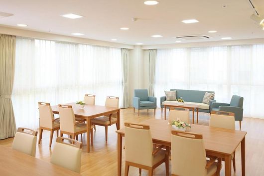 3F リビングルーム兼食堂兼機能訓練室