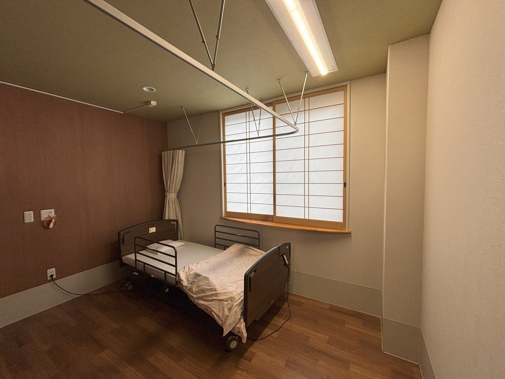 落ち着いた雰囲気の個室