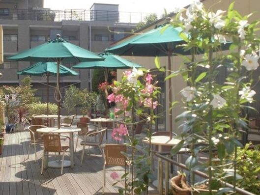 1F ウッドデッキ