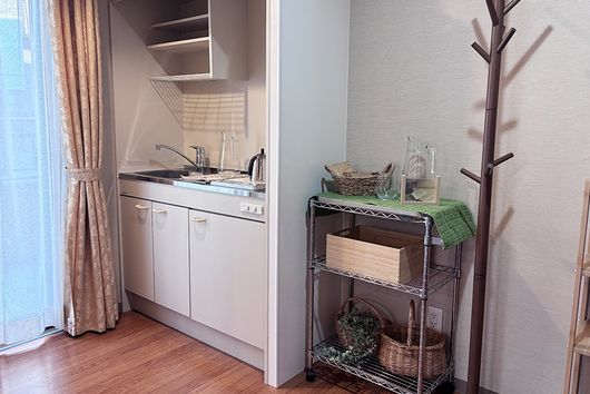 Bタイプ居室イメージ/ミニキッチン