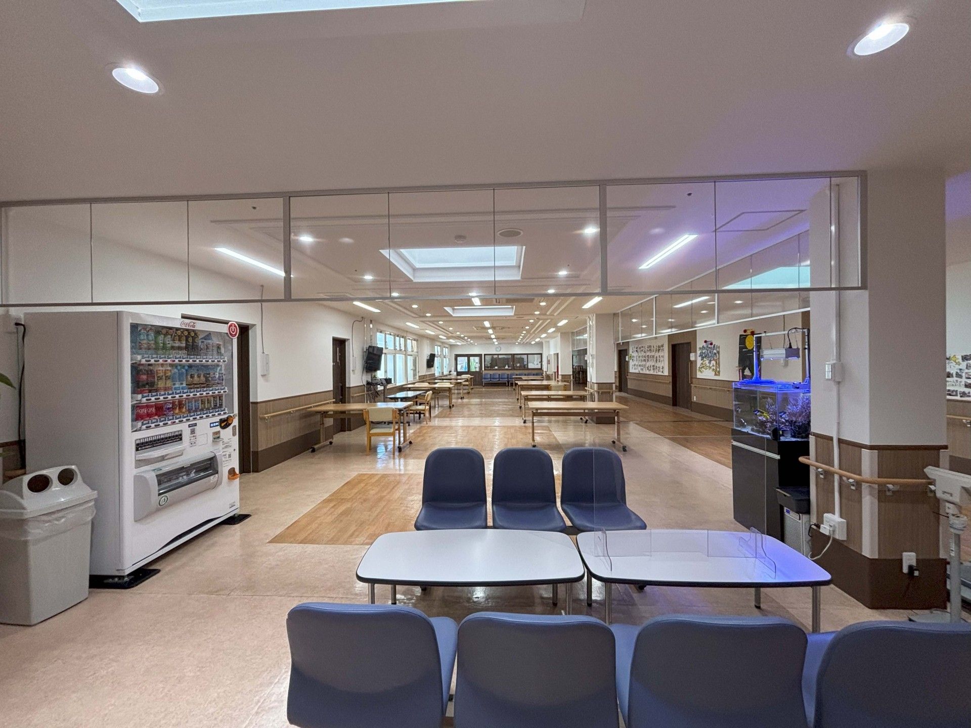 広い共有スペース