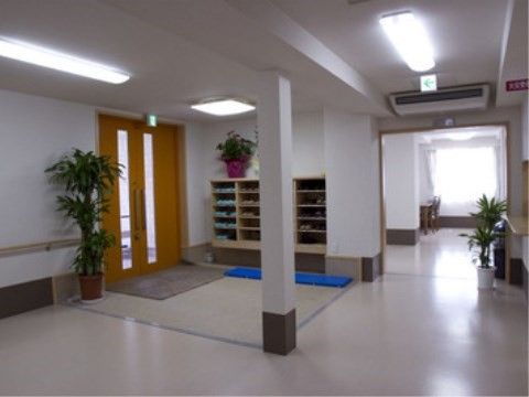 快適な広々廊下