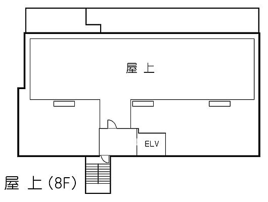 生活支援付高齢者住宅・仁の屋上のフロアマップ