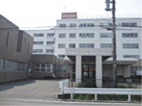 当施設と提携している病院。総合病院であるため、入居者様に少しでも異常があればすぐに対応することができる。
