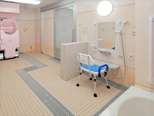 温もりのある浴室