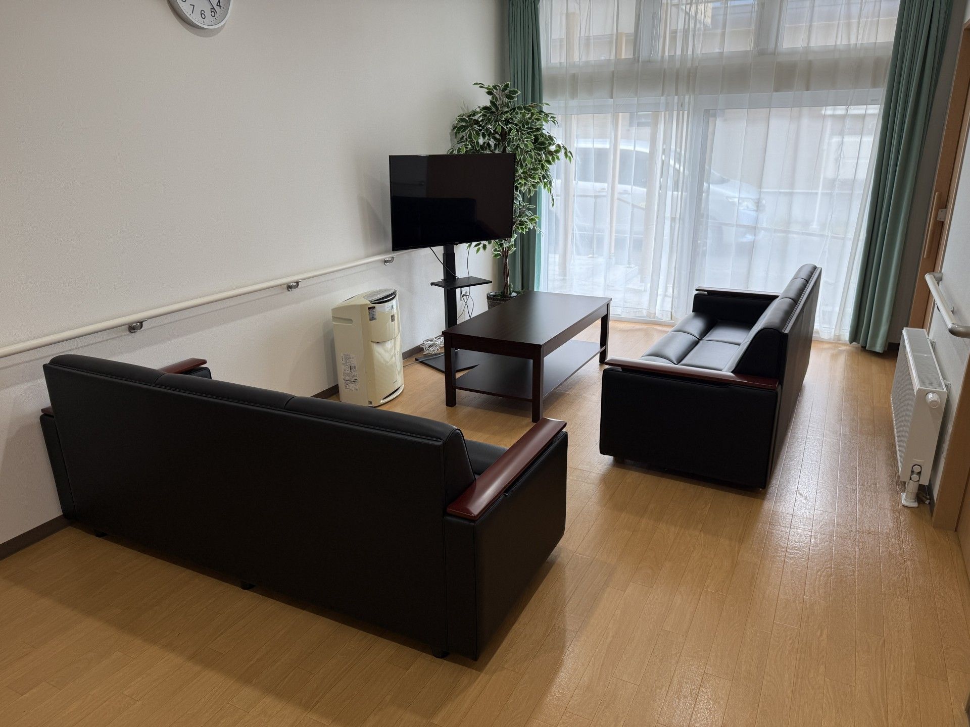 落ち着いた雰囲気のリビング