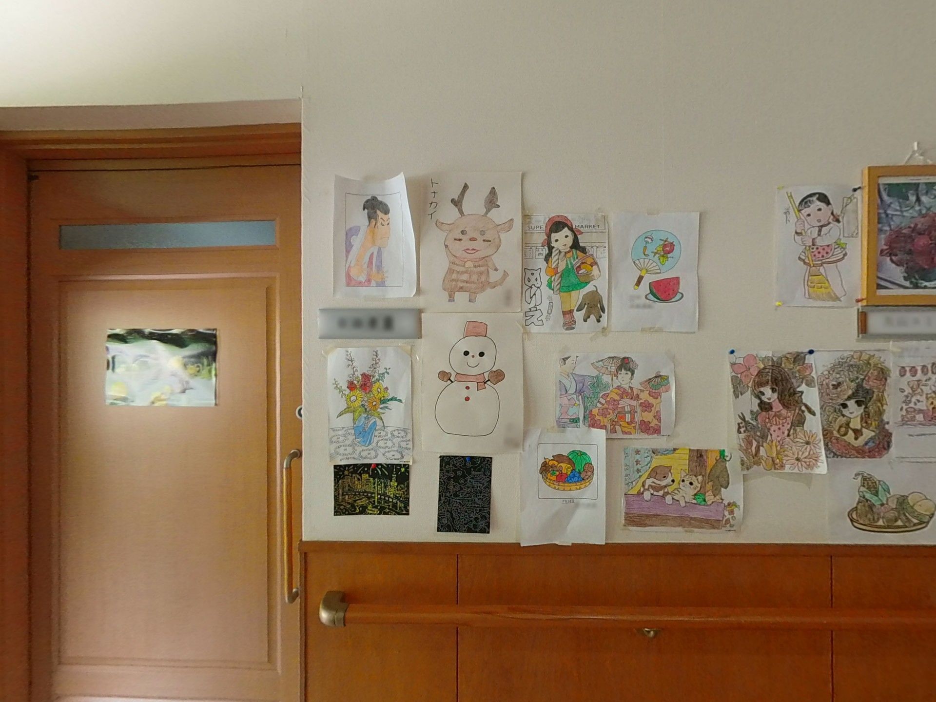 利用者の方が描かれた絵