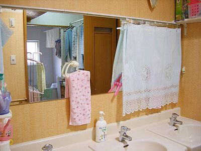 清潔感のある洗面所