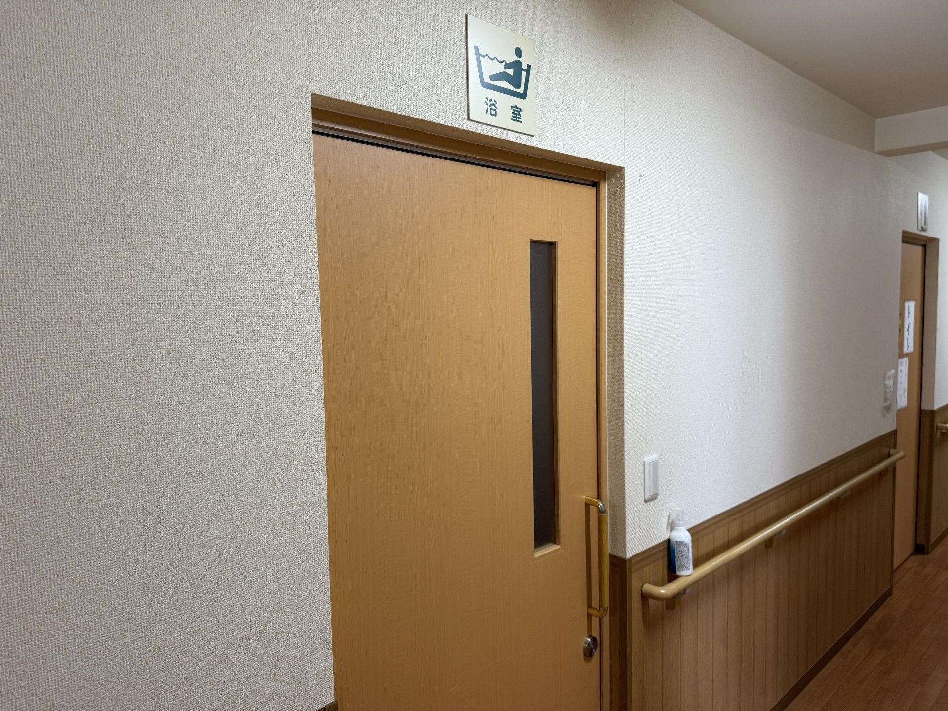 浴室の入り口