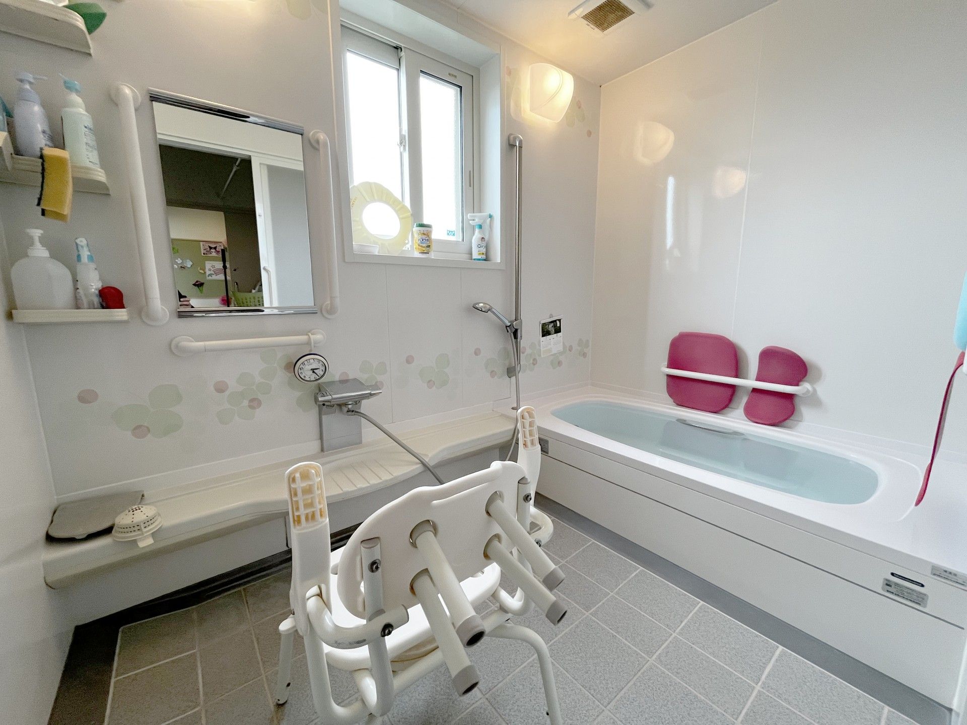 安全で快適な浴室