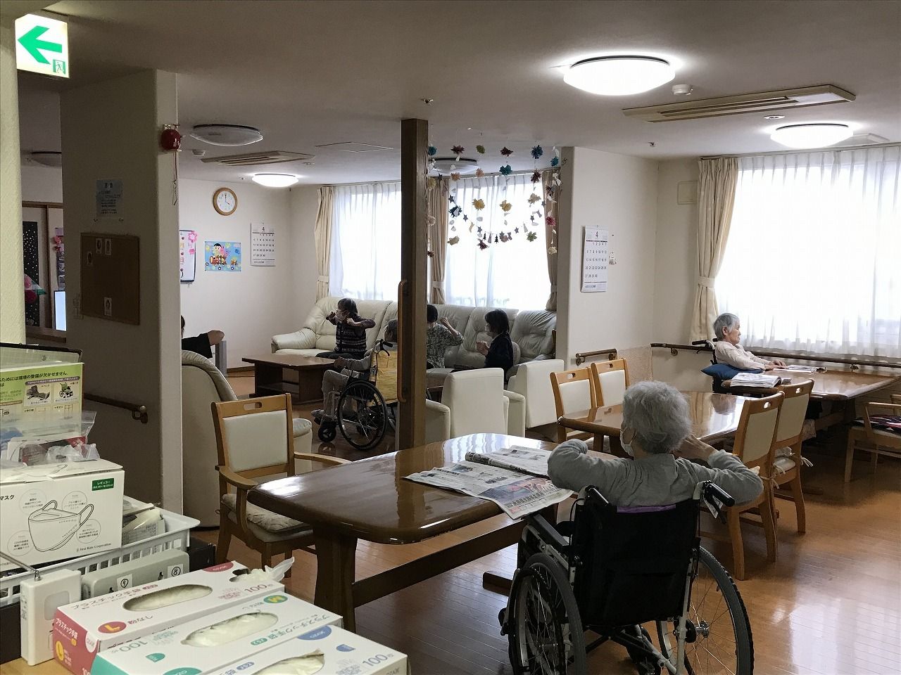 くつろぎの共有スペース