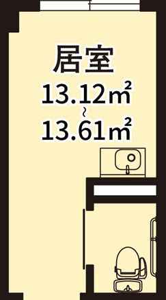 フォーユー東大阪吉田の居室の間取り図