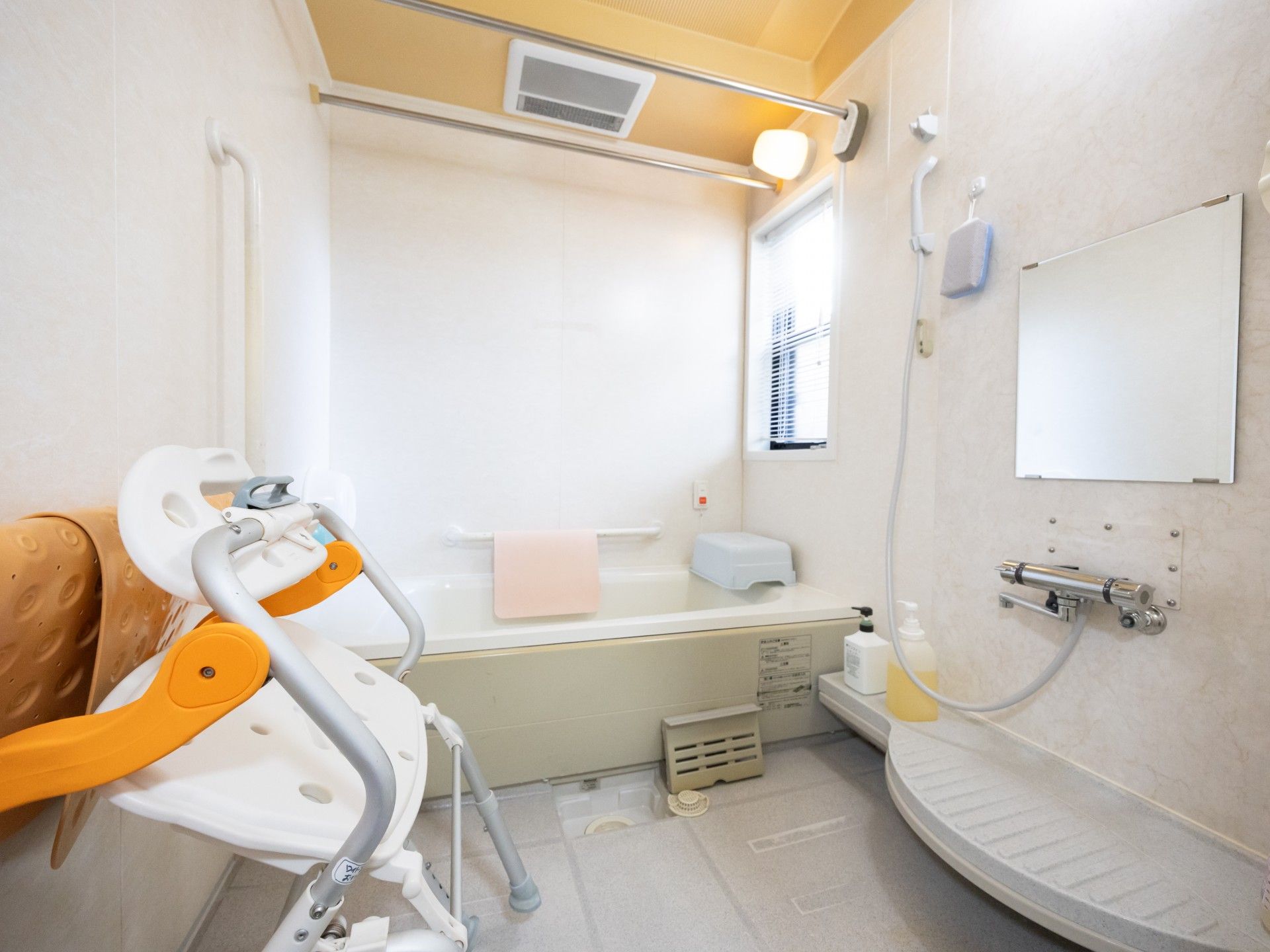 安全な入浴設備