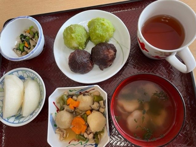和食の食事セット