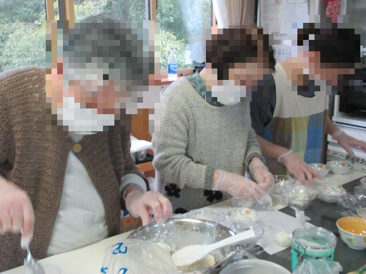 料理活動を楽しむ居室