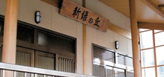 和風のエントランス