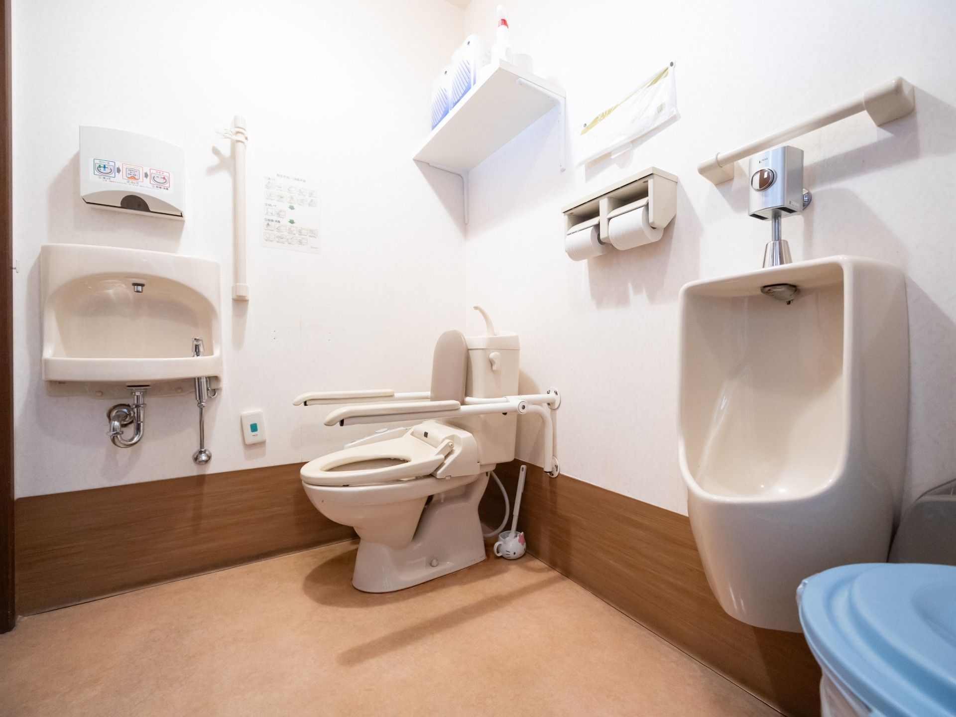使いやすいトイレ設備