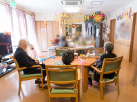 ハロウィン装飾の部屋