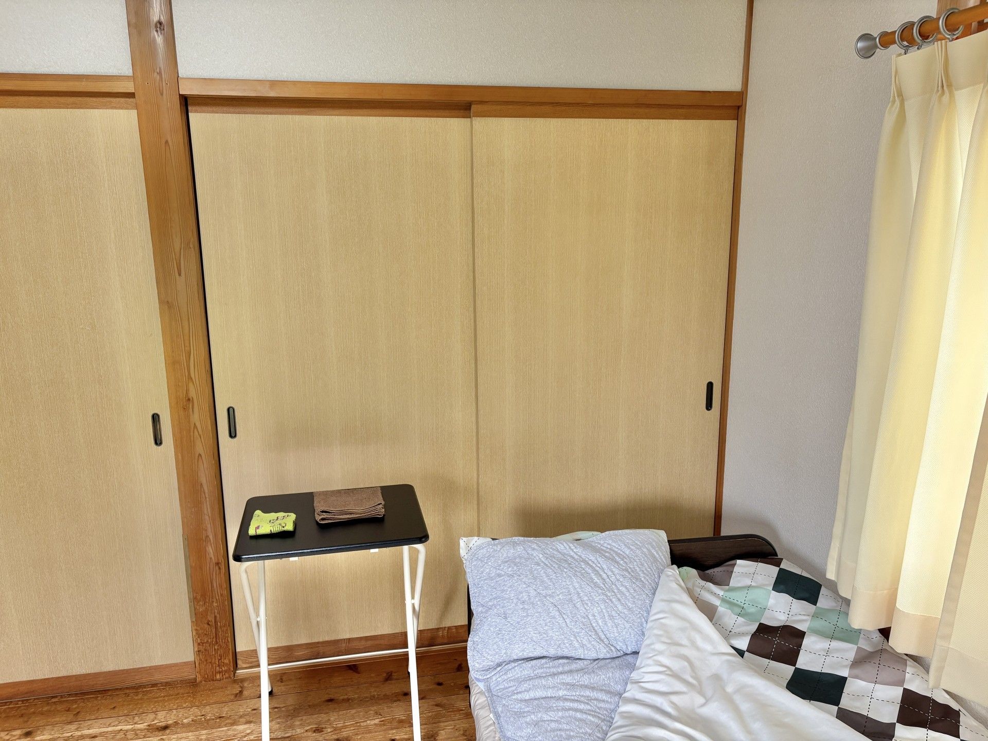 落ち着いた個室の一角