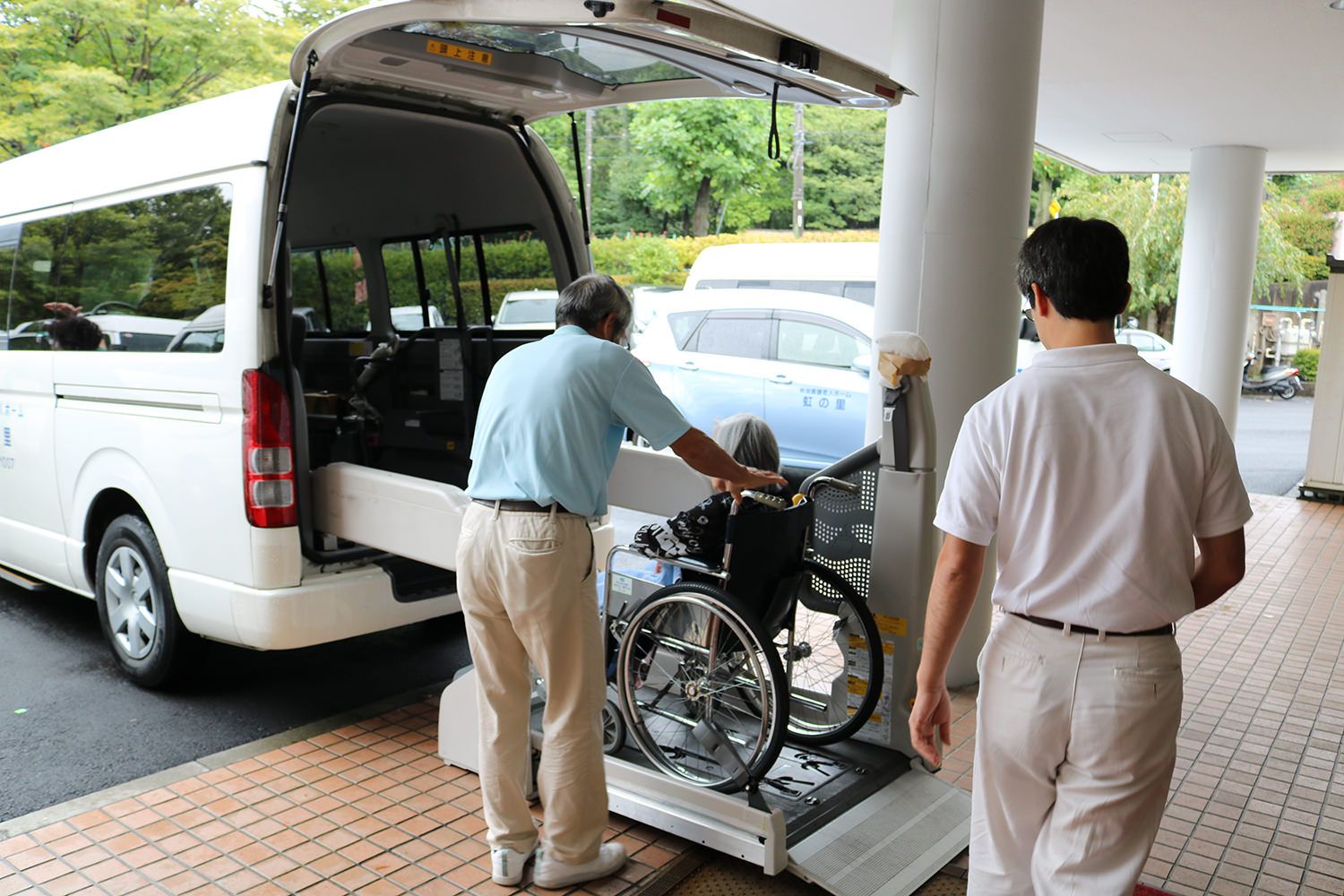 車椅子利用者の乗降支援