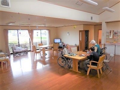 広々とした共有スペース