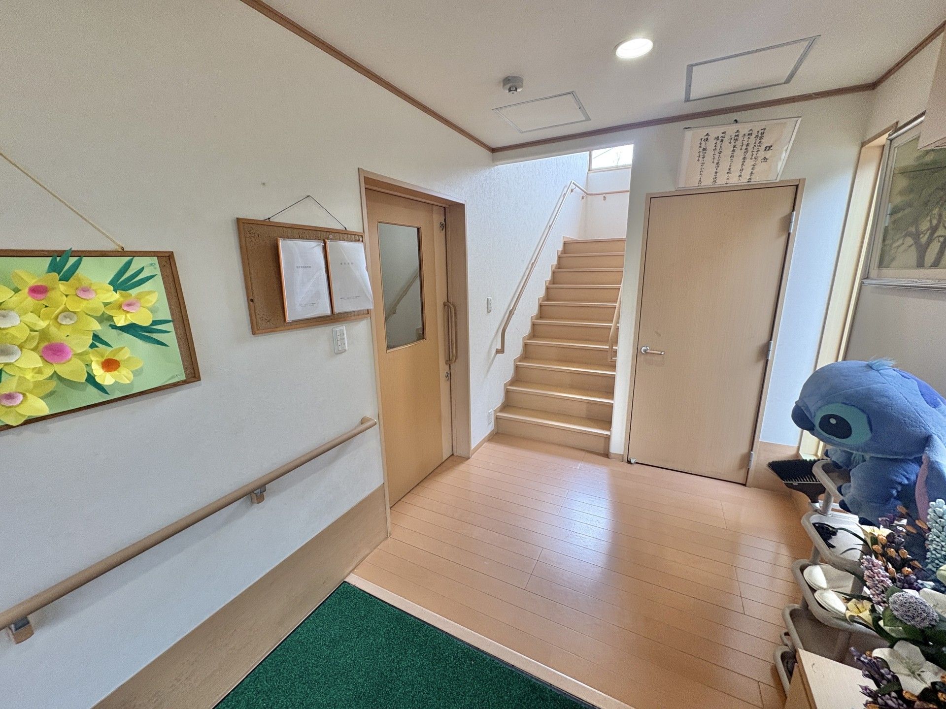 階段と廊下の風景