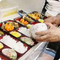 彩り豊かなお弁当