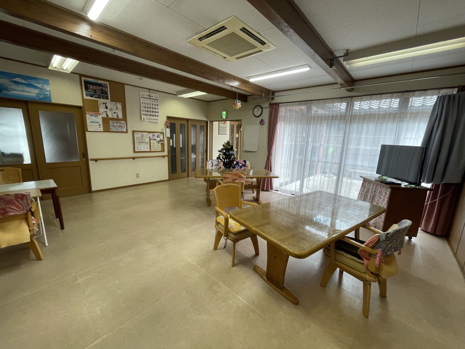 広い共有スペース