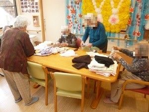 活動中の居室