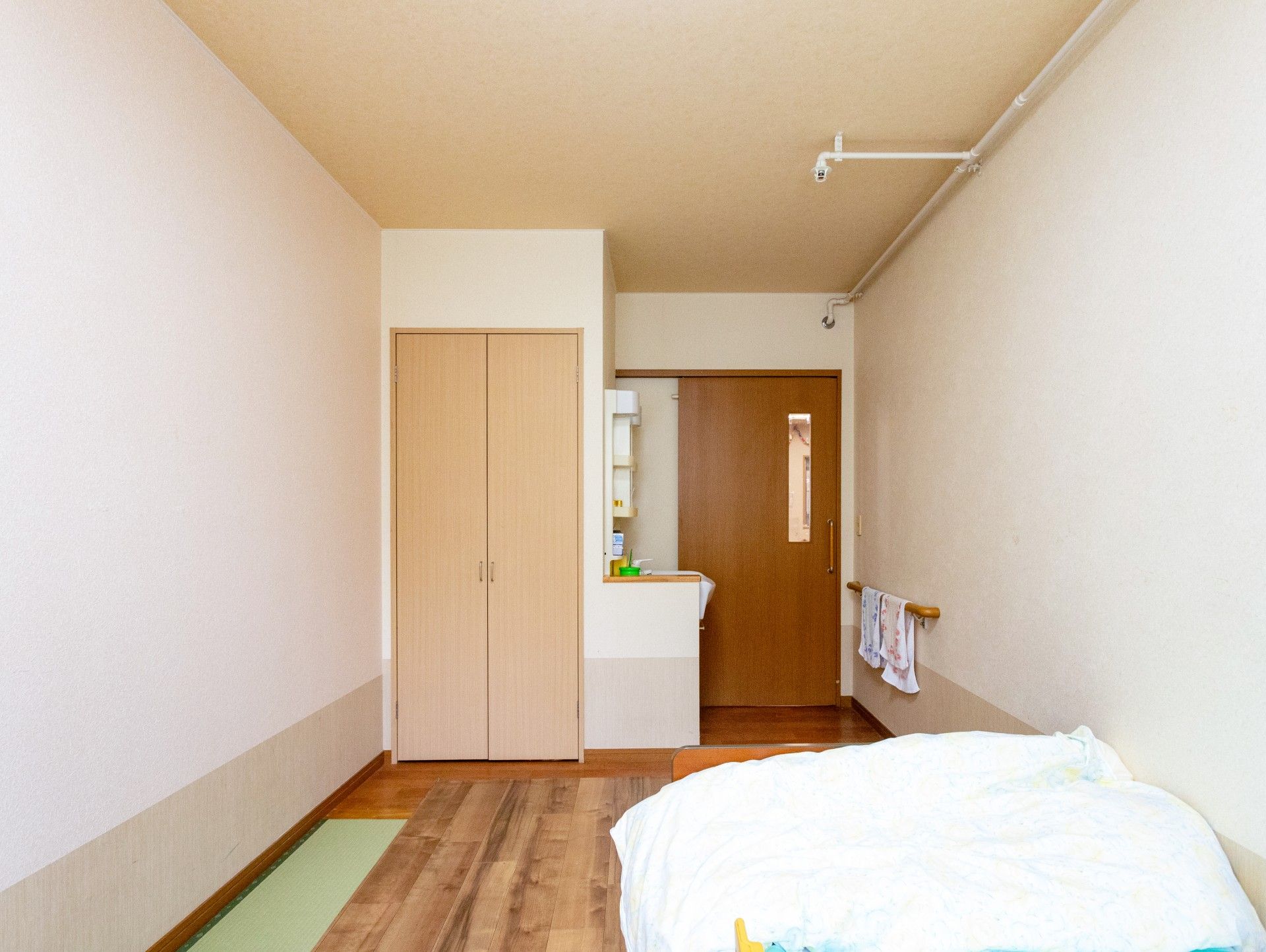 落ち着いた個室の一角