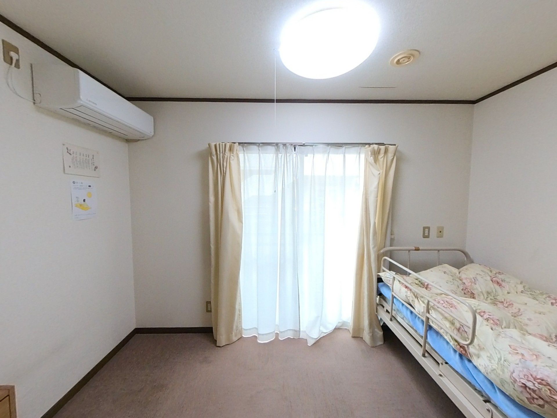 清潔感のある居室