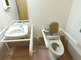 バリアフリーのトイレ空間