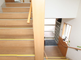 明るい階段スペース