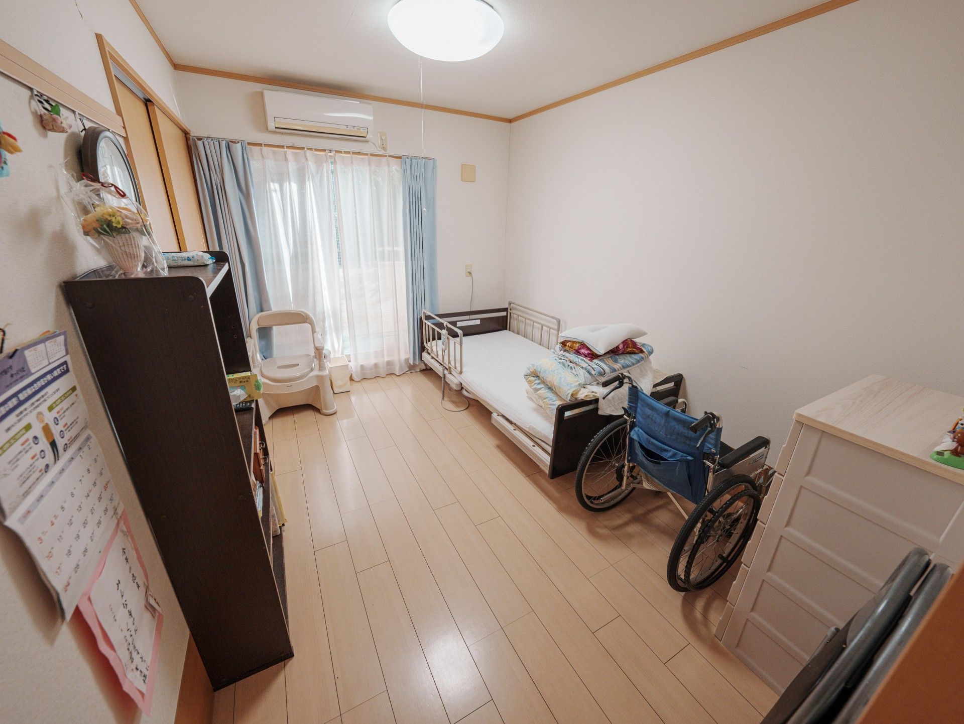 快適な個室の様子