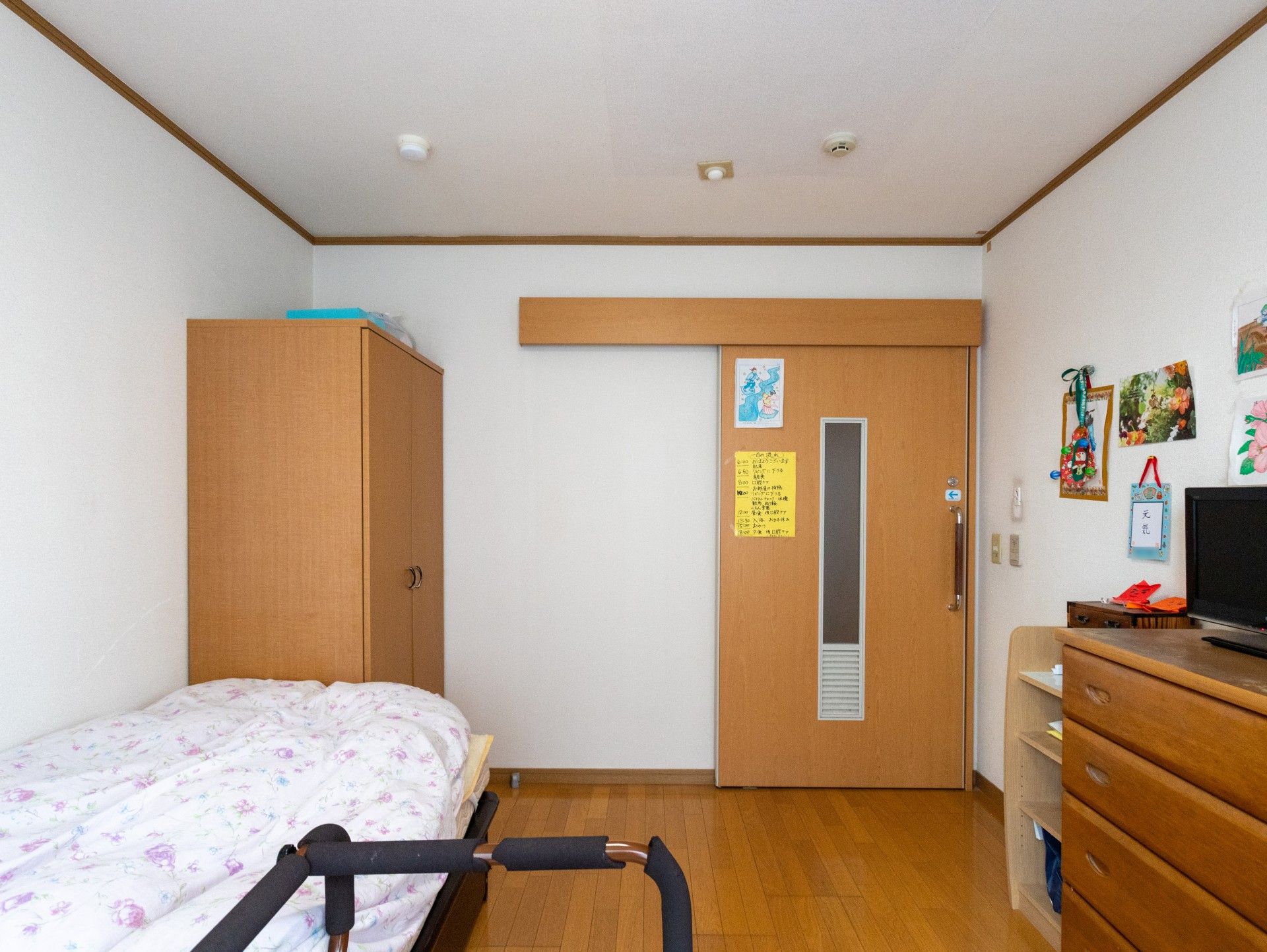 落ち着いた個室の様子