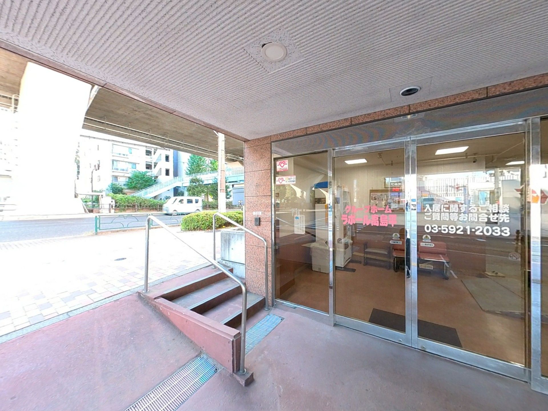 入り口の様子