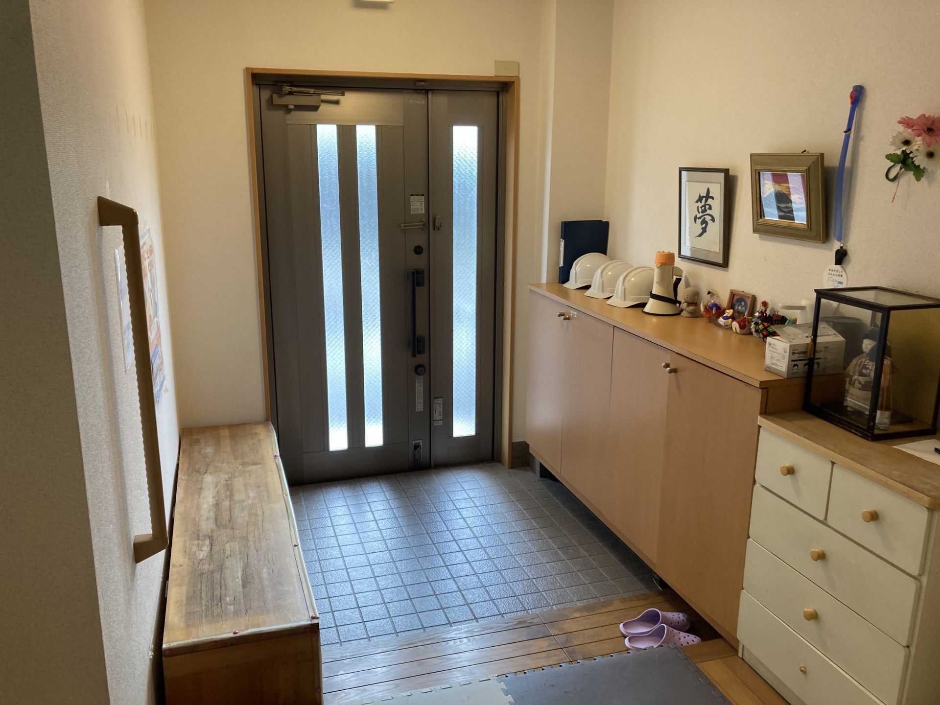玄関の様子